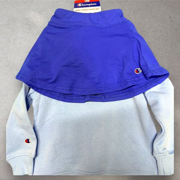 Champion 18mth Girl's Fleece 2 piece Set NWT - Picture 3 of 4